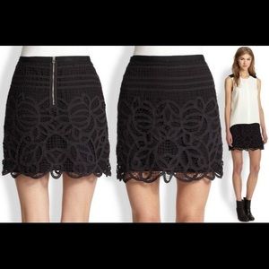 Rag & Bone Lacy Mini Skirt